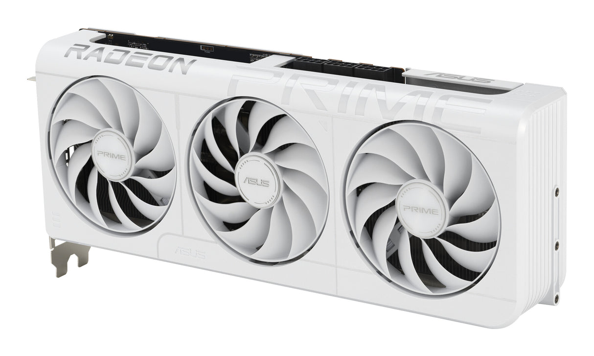 ASUS Prime -RX9070XT-O16G-WHITE AMD Radeon RX 9070 XT 16 GB GDDR6