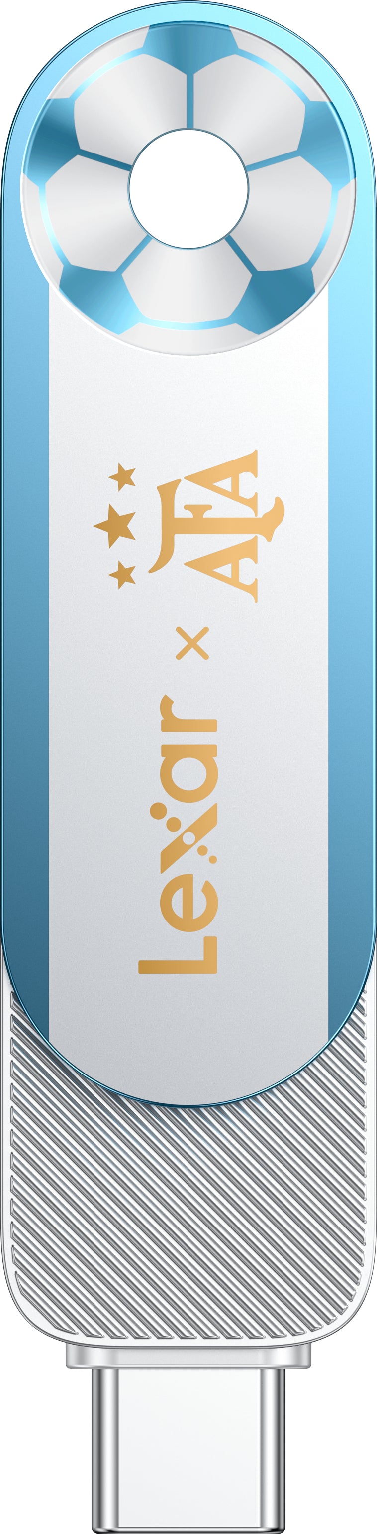 Lexar D500 USB-nøgle 128 GB USB Type-C/USB Type-A 3.2 Gen 1 (3.1 Gen 1) Flerfarvet