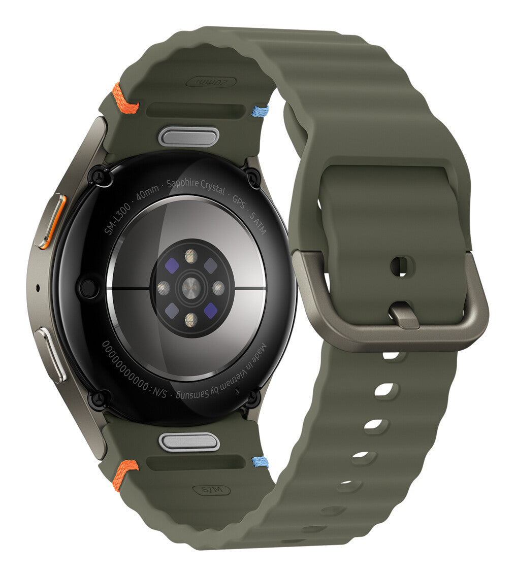 Samsung Galaxy Watch7 3,3 cm (1.3") AMOLED 40 mm Digital 432 x 432 pixel Berøringsskærm Grøn Wi-Fi GPS (satellit)