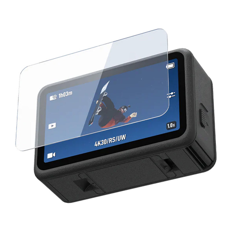 Telesin hærdet glas sæt til DJI Osmo Action 6 (2x Lens + skærm)
