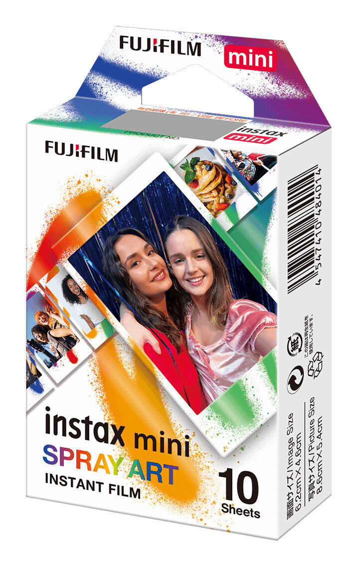 Fujifilm Instax MINI Spray Art Film Flerfarvet