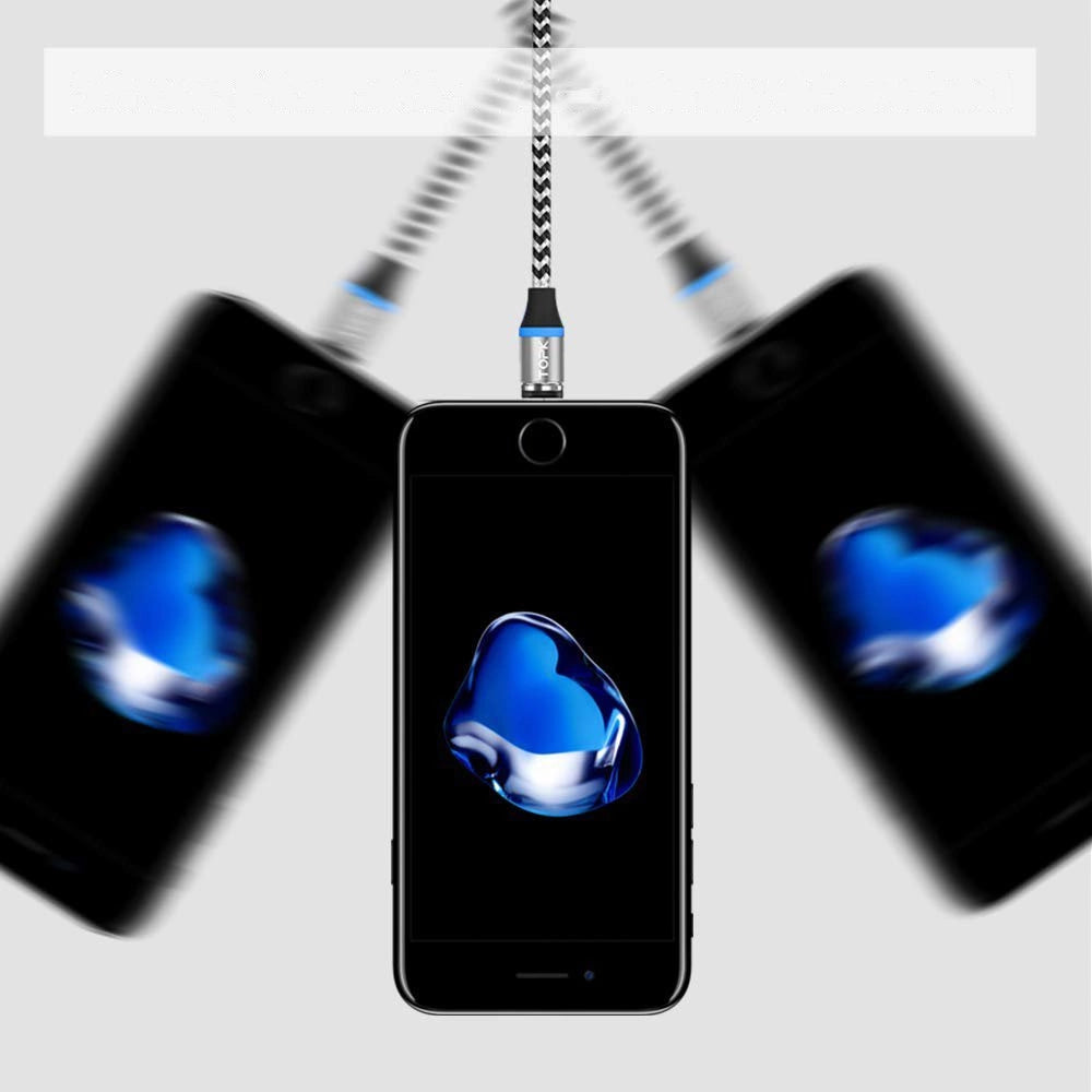 Plug adapter til magnetisk USB-kabel Lightning sølv