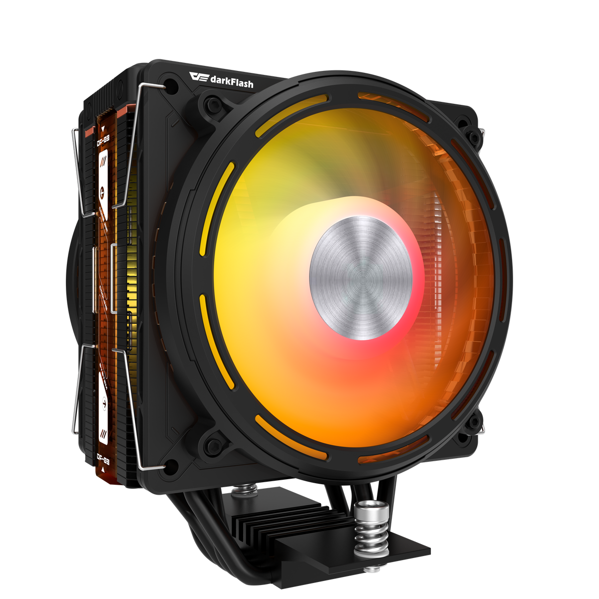Darkflash E400 PLUS aktiv CPU-køling (sort)