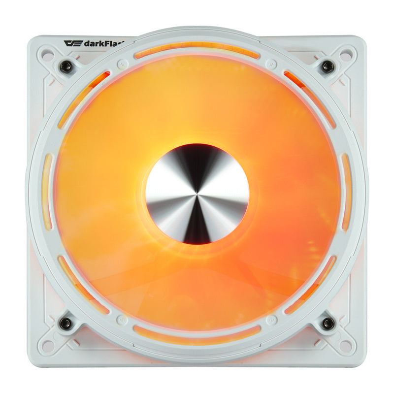 Darkflash DE8-køleventilator (hvid)