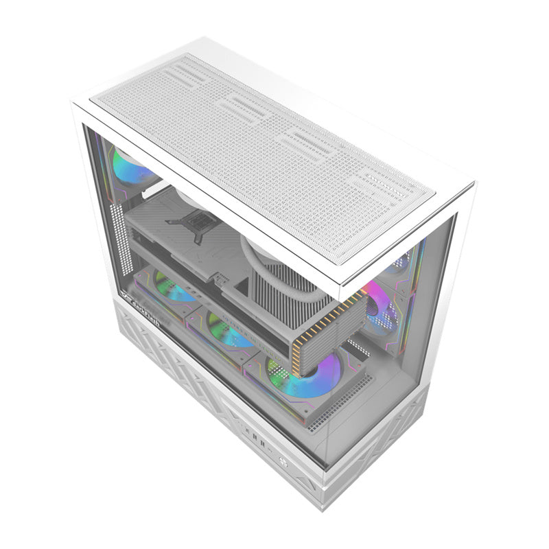 DarkFlash DS950 computerfoder (hvid)