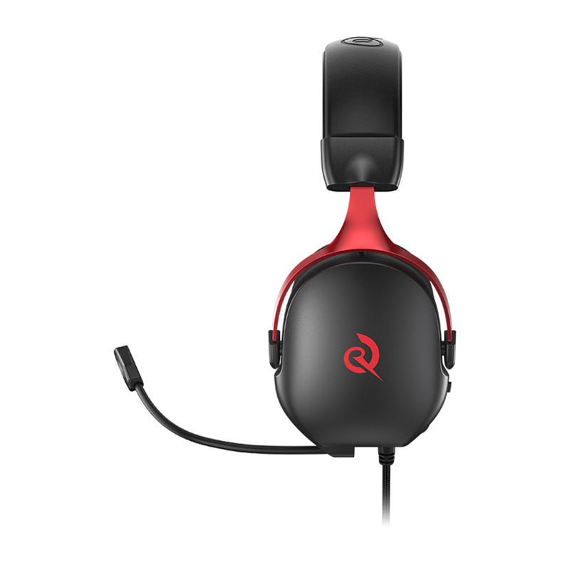 QCY Heroad VN200 Gaming Headphones (sort og rød)