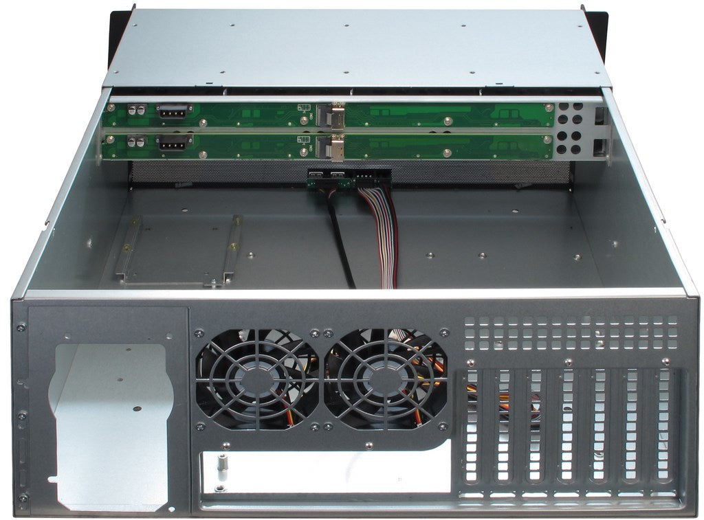 Inter-Tech IPC 4U-4408 Rackversion Forlænget ATX / SSI EEB Sort Grå