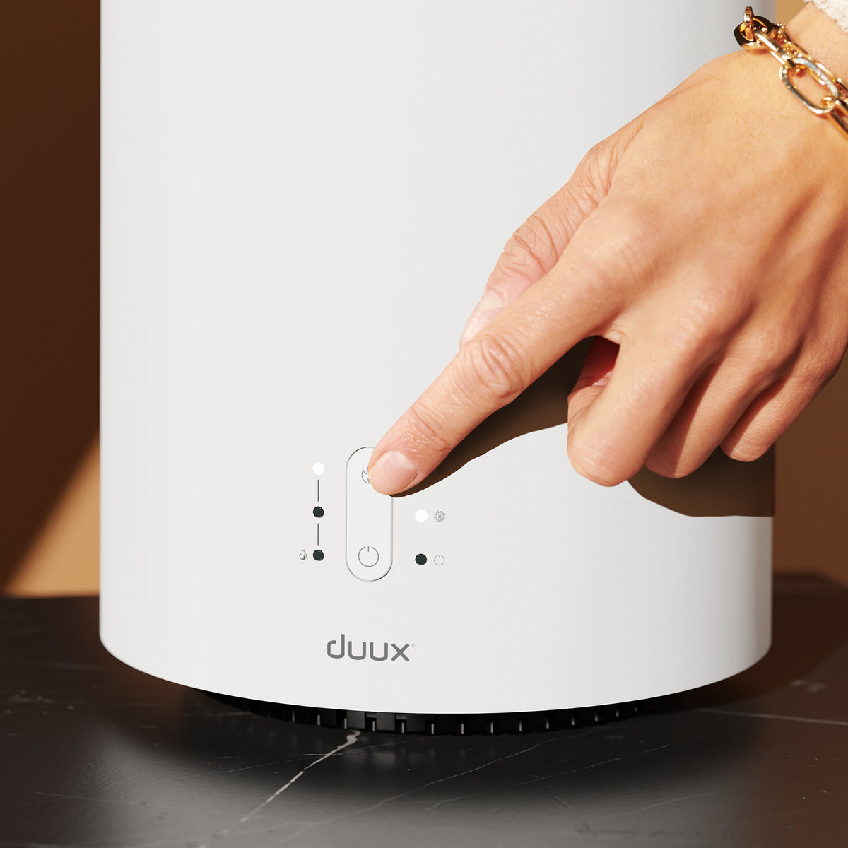Duux Threesixty 2 Indendørs Hvid 1800 W Blæser med elektrisk områdevarmer