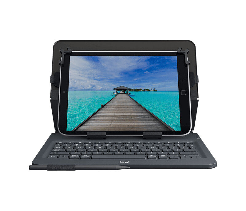 Logitech 920-008340 tastatur til mobil enhed QWERTY Nordisk Bluetooth Sort