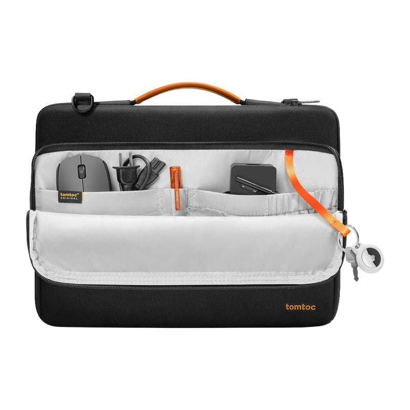 TOMTOC Defender-A40 bærbar skuldertaske 13,5 "-14" (sort)