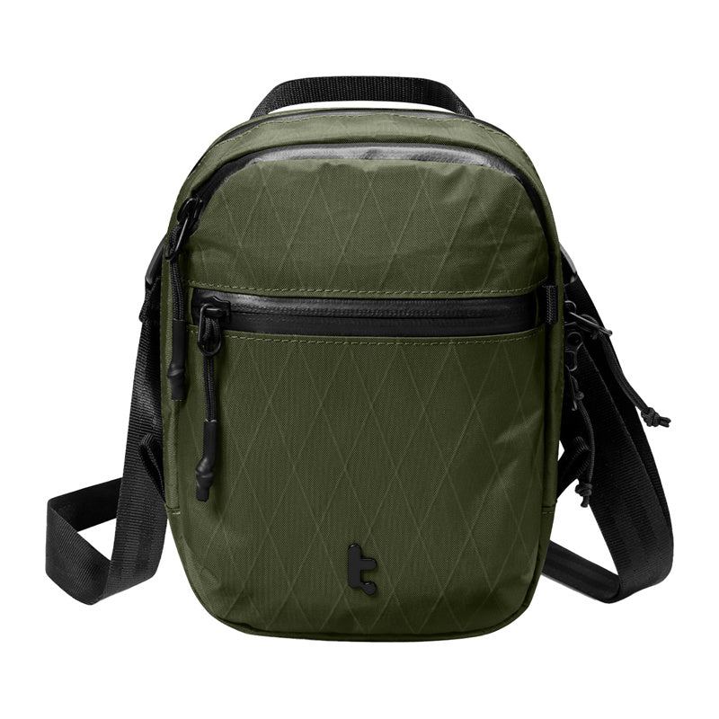 TOMTOC Aviator-T37 rejsepose med skulderrem X-Pac 1.3L (grøn)