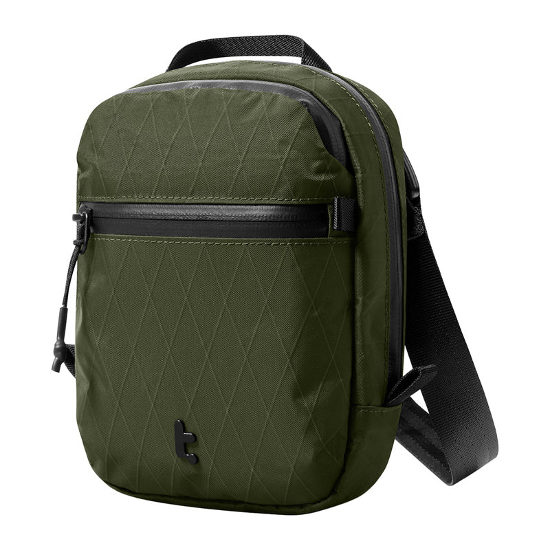 TOMTOC Aviator-T37 rejsepose med skulderrem X-Pac 1.3L (grøn)