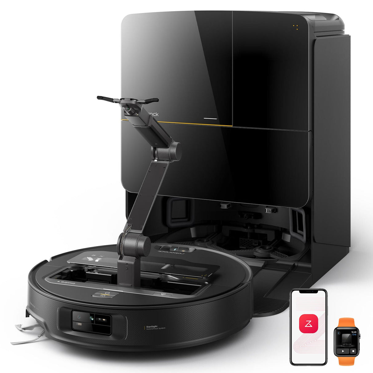Roborock Saros Z70 0,18 L Sort