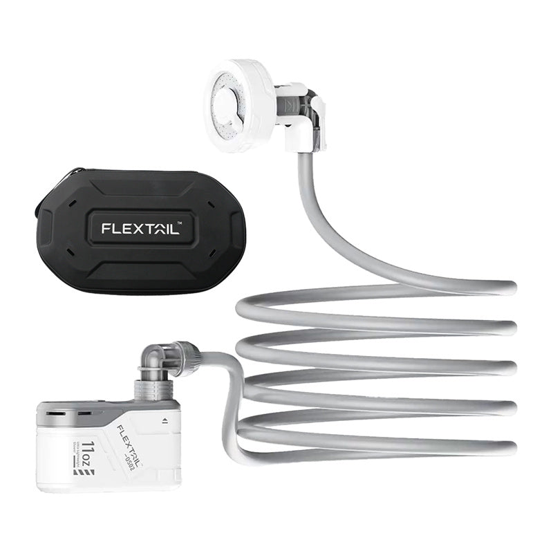 Flextail Max Shower Portable Shower med Case (hvid)