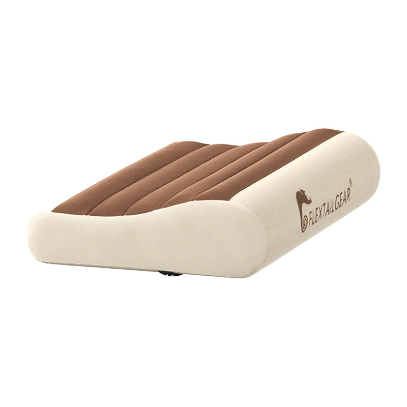Flextail Zero Pillow opblæste pude (brun)