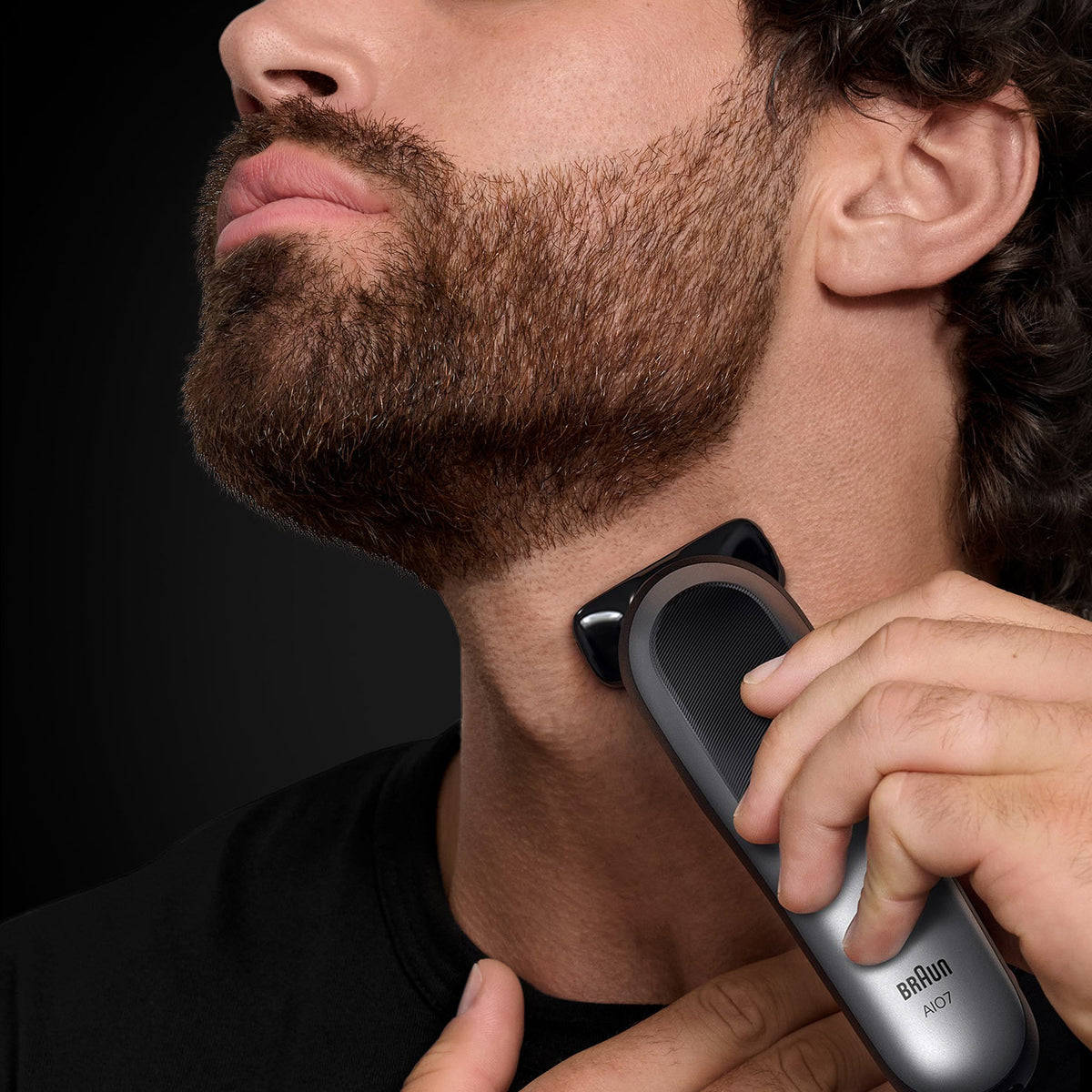 Braun All-in-One Series 7 AIO7560 Trimmer Sort Grå