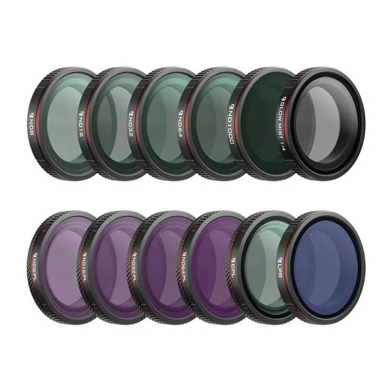 Freewell Filter Set til OSMO NANO Mega Kit 12 stk.
