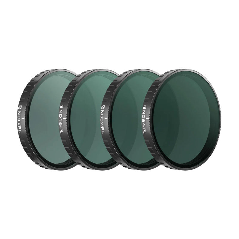 Freewell Filter Set til OSMO Action 6 "Bright Day" 4 stykker.