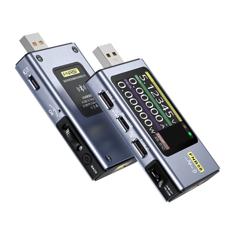 FNIRSI FNB58 BT USB-porttester med Bluetooth