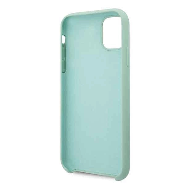Guess GUHCN58LSLMGG iPhone 11 Pro zielony/grøn hårdkasse Silicone Vintage Gold Logo
