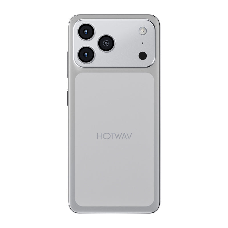 HOTWAV A17 Pro Max smartphone (sølv)