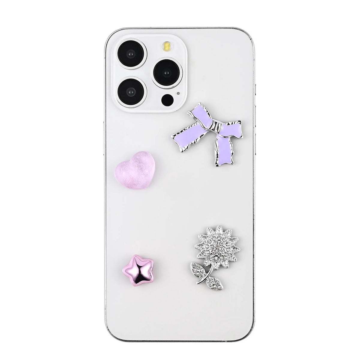 Charms Pimp Your Phone Metal og Plastik 4 stk