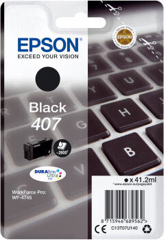 Epson WF-4745 blækpatron 1 stk Original Højt (XL) udbytte Sort