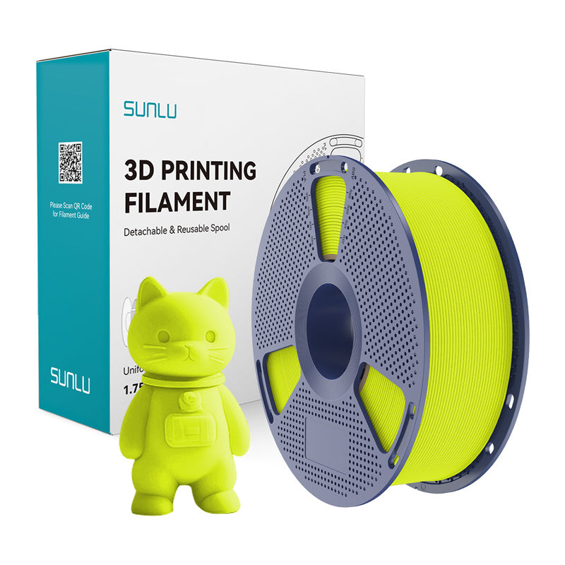 Sunlu PLA Matte Filament (lysgrøn)