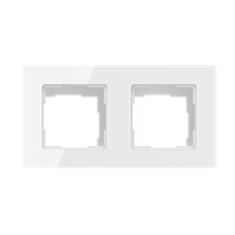 Avatto 2 Socket TS20 lyskontaktramme (hvid)