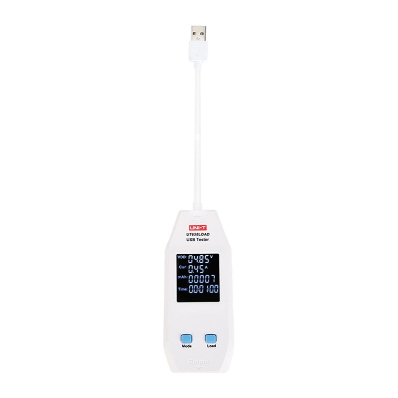 Test af USB Uni-T UT658LOAD