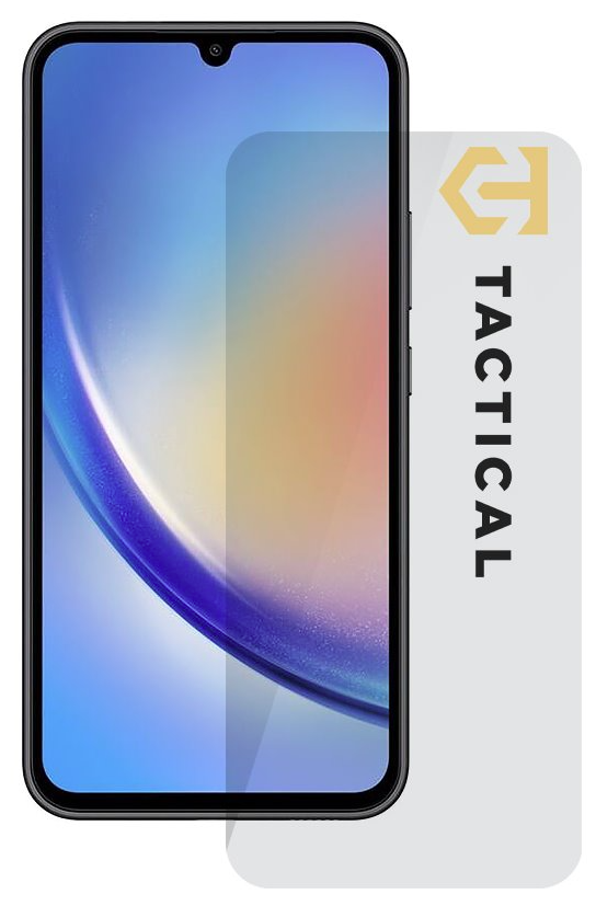 Tactical Glass Shield 2.5D for Samsung Galaxy A34 5G Clear
