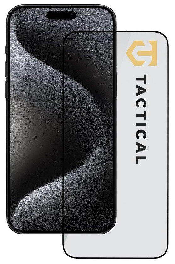 Tactical Glass Shield 5D for Apple iPhone 15 Pro Max Black