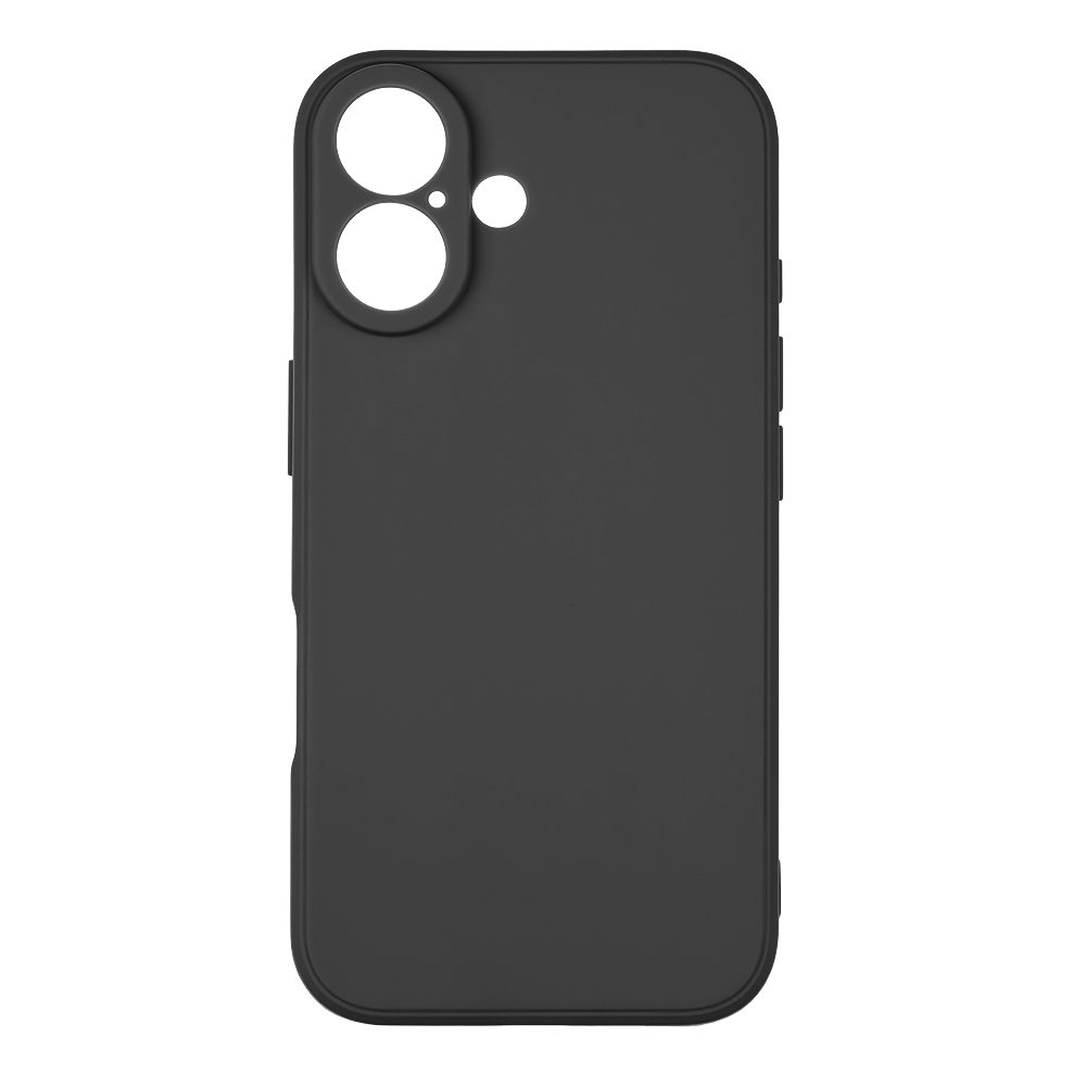 OBAL:ME Matte TPU Cover for Apple iPhone 16 - Black