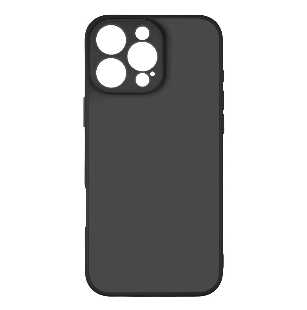 OBAL:ME Matte TPU Cover for Apple iPhone 16 Pro Max - Black