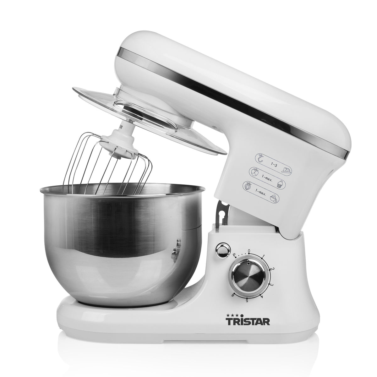 Tristar MX-4817 foodprocessor 1200 W 5 L Hvid