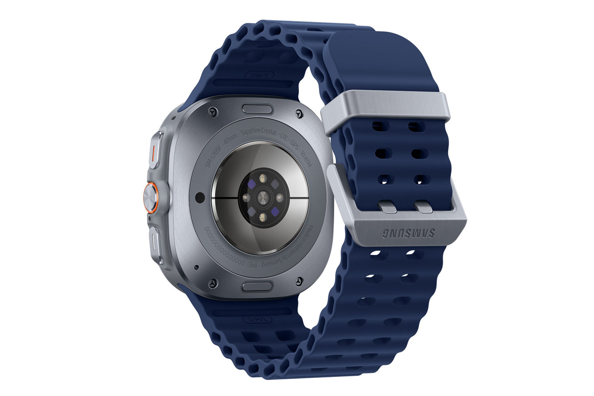 Samsung Galaxy Watch Ultra 3,81 cm (1.5") AMOLED 47 mm Digital 480 x 480 pixel Berøringsskærm 4G Blå Wi-Fi GPS (satellit)
