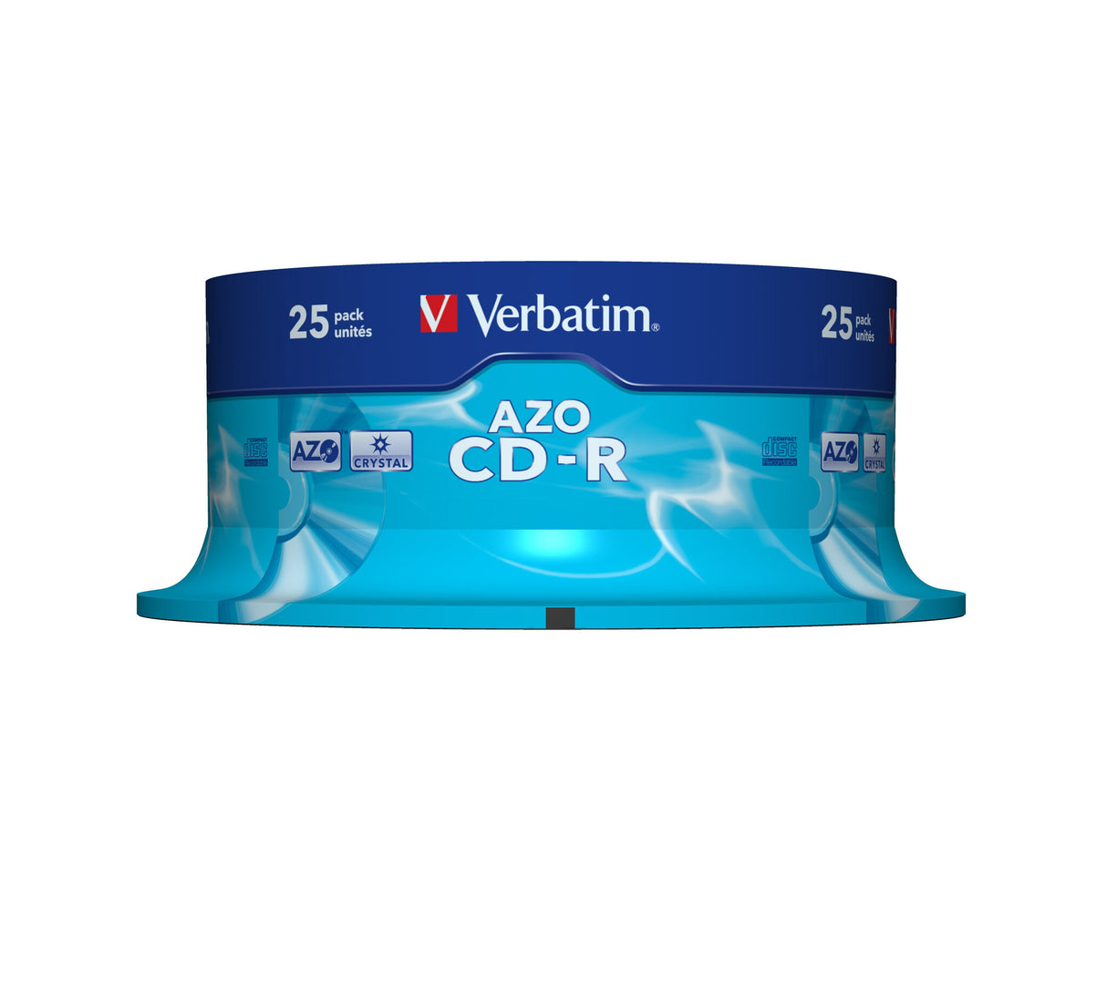 Verbatim CD-R AZO Crystal 700 MB 52x 25 stk