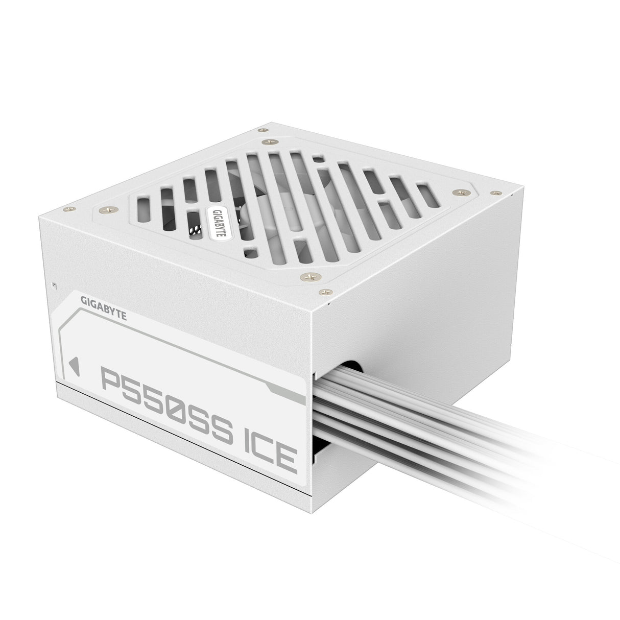 GIGABYTE P550SS ICE enhed til strømforsyning 550 W 20+4 pin ATX ATX Hvid