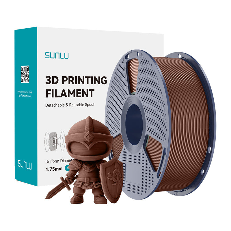 Sunlu PLA+ Filament (chokolade)