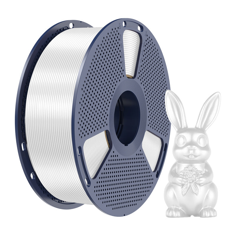Sunlu PLA+ silkefilament (hvid)