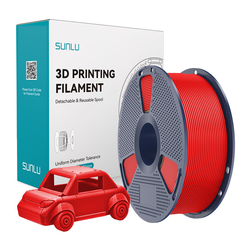 Sunlu PETG-filament (rødt)