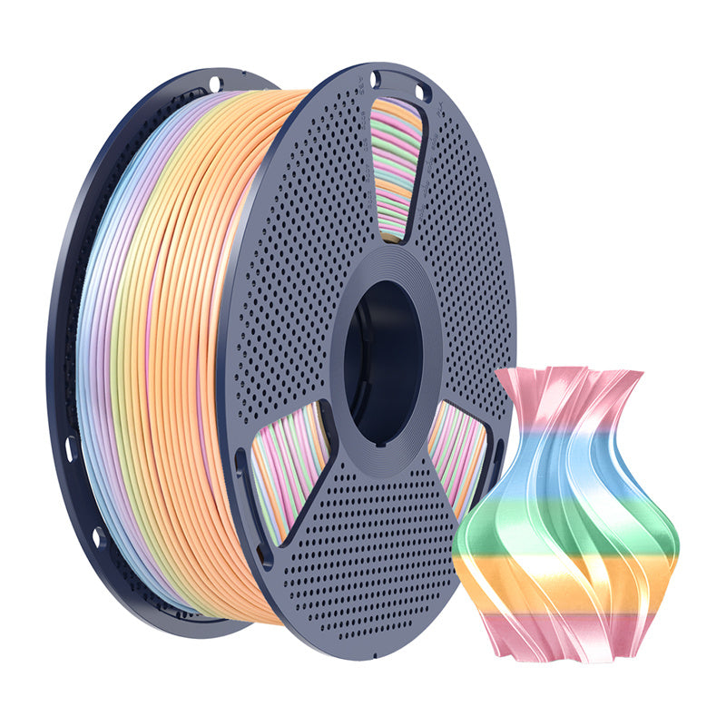 Sunlu PLA+ Silkefilament (Rainbow) 04