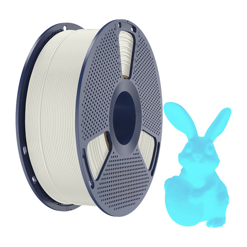 Sunlu PLA Glow-in-the-Dark Filament (hvid og blå)