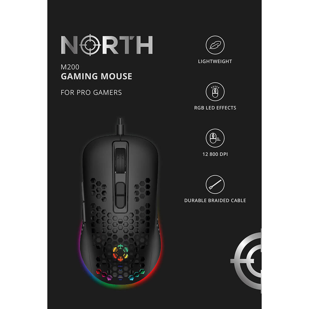North Gaming Mouse M200 Rgb