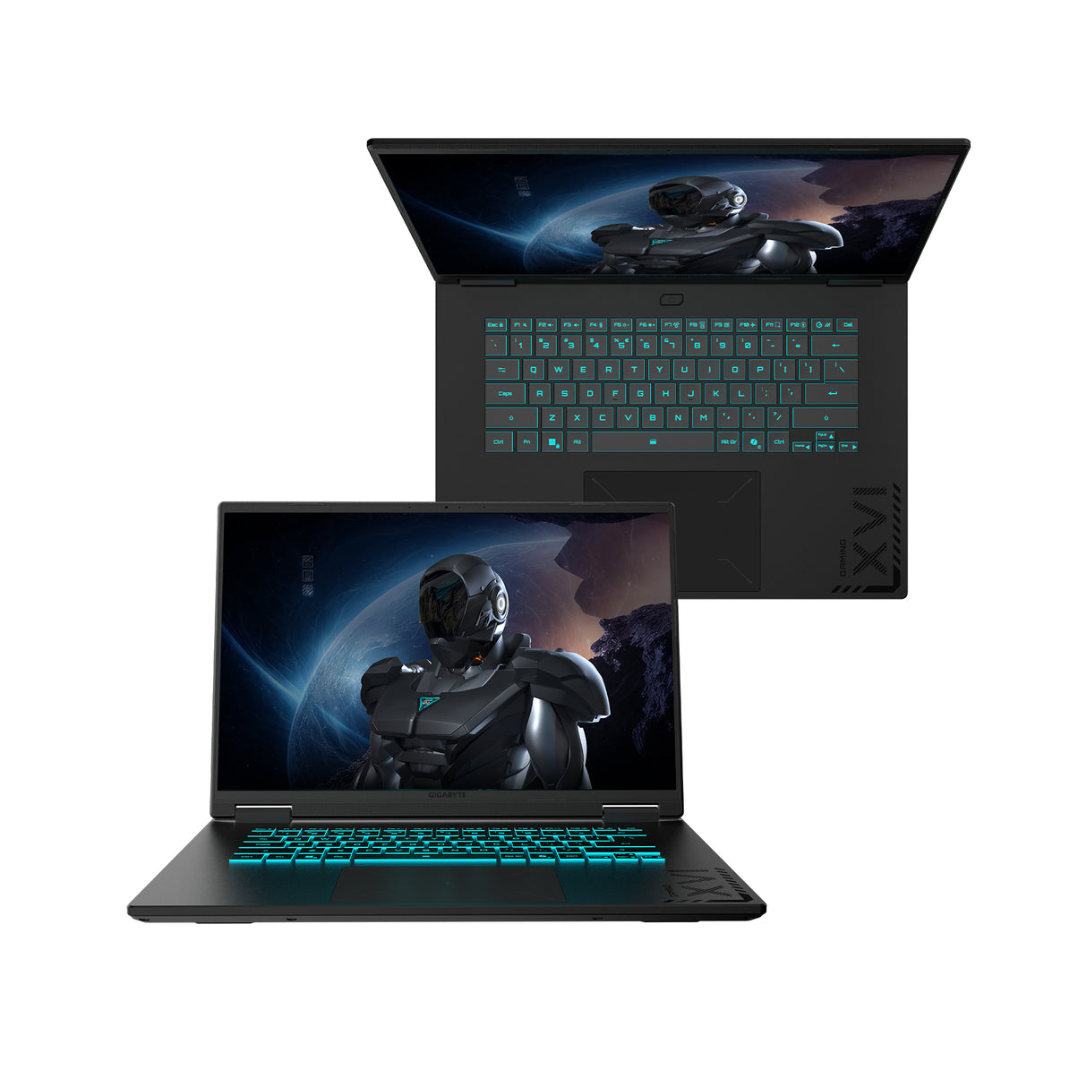 GIGABYTE GAMING A16 3VHK3EE893SH laptop AMD Ryzen™ 7 260 40,6 cm (16") WUXGA 16 GB DDR5-SDRAM 512 GB SSD NVIDIA GeForce RTX 5060 Wi-Fi 6E (802.11ax) Windows 11 Home Sort