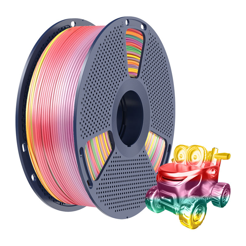 Sunlu PLA+ silkefilament (Rainbow 01)