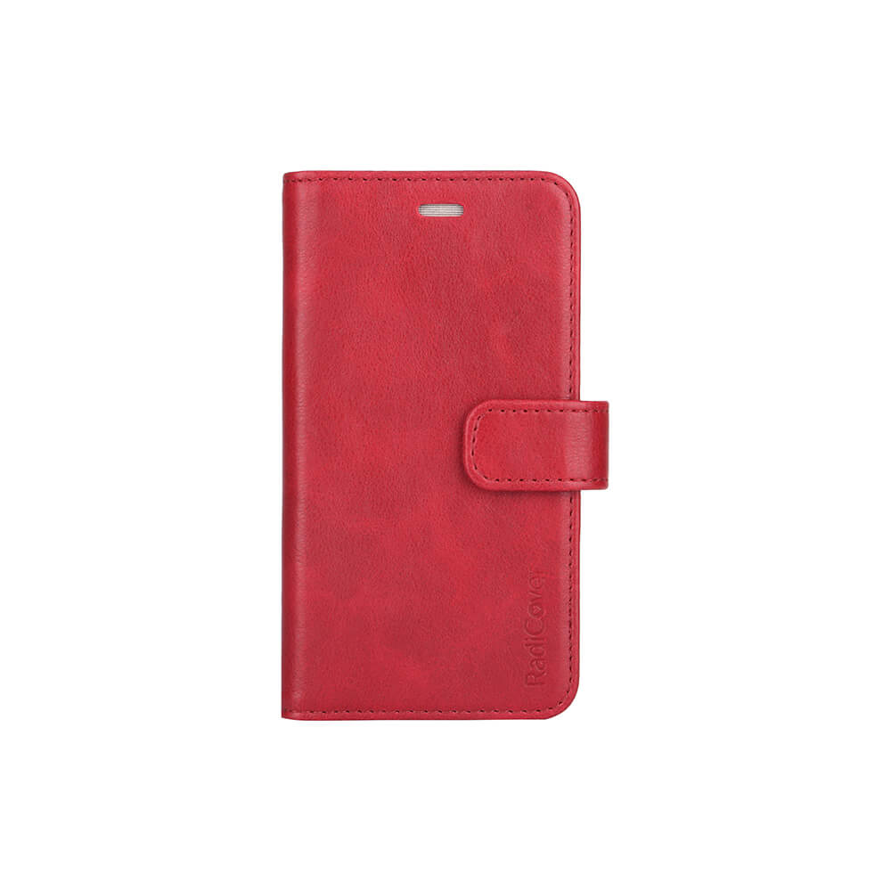 Radicover Strålingsbeskyttelse Wallet Pu I Phone 6/7/8/Se2020 Flipcover Rød