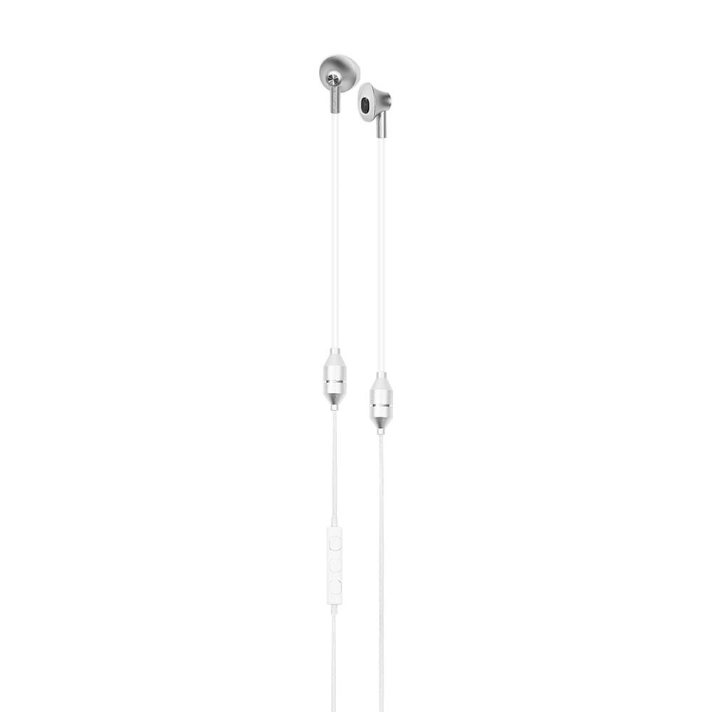 Radicover RAD256 hovedtelefoner/headset Ledningsført I ørerne Opkald/musik Sølv, Hvid