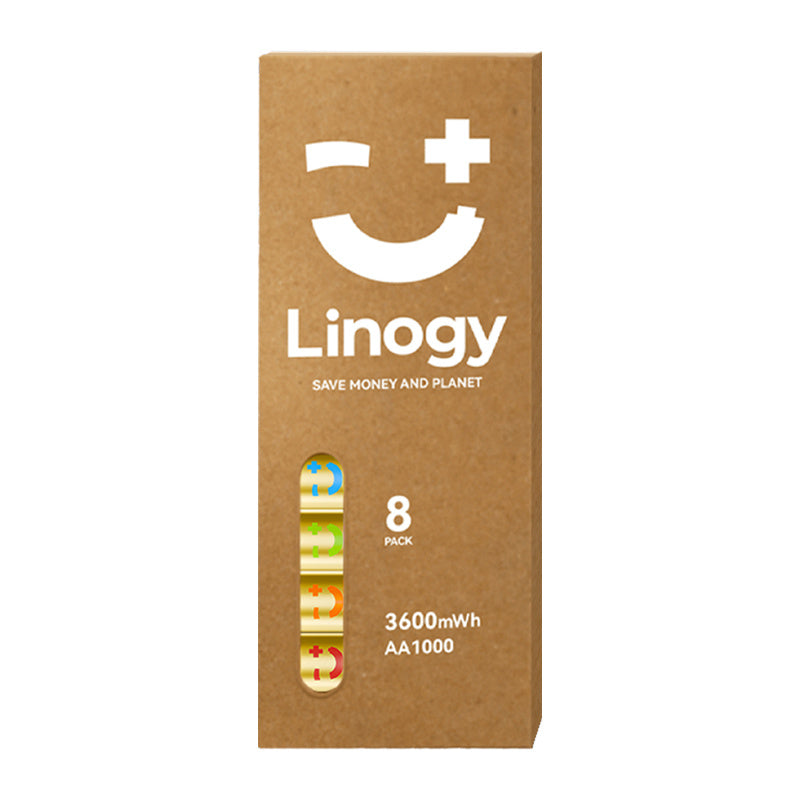 LINOGY AA Li-ion Pro batteri sæt - sæt på 8