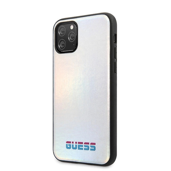 Guess GUHCN58BLD iPhone 11 Pro sølv/sølv hårdkasse Iridescent